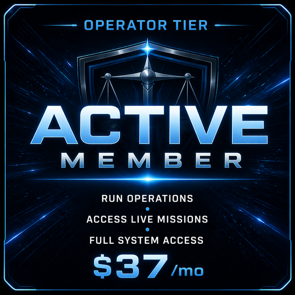 Operator — $37 One-Time